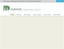 Tablet Screenshot of hawkmark.com